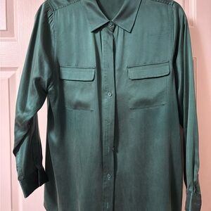 Soft Surroundings 100% Silk Blouse